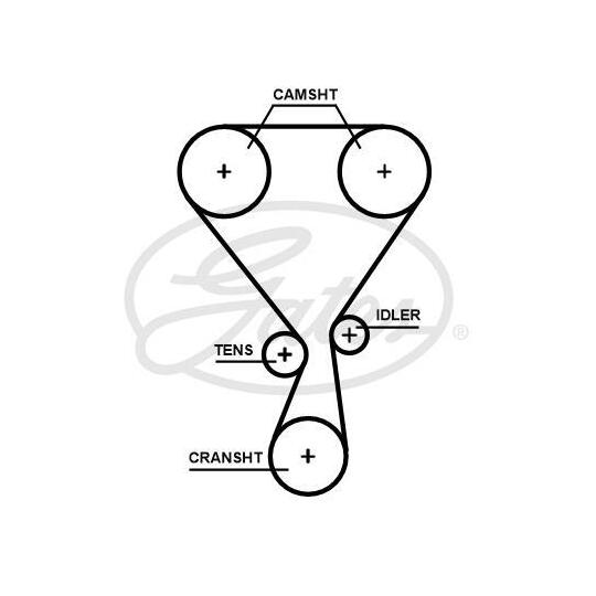 K02T360HOB - Timing Belt Set 