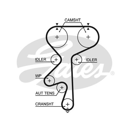 K035542XS - Tand/styrremssats 