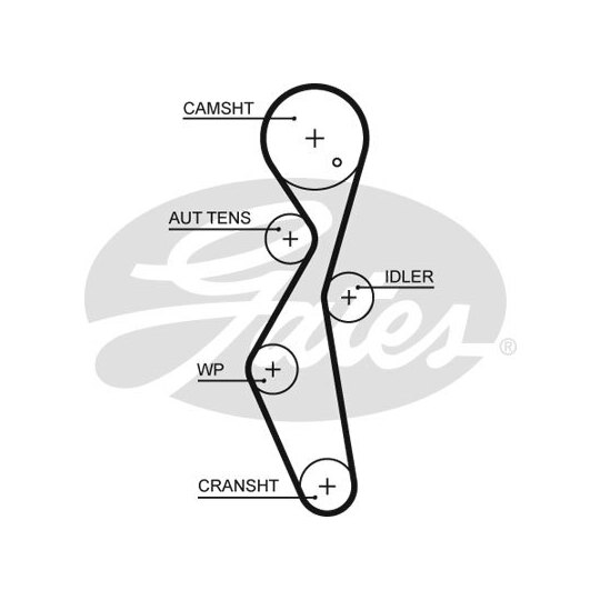 KP15672XS - Water Pump & Timing Belt Set 