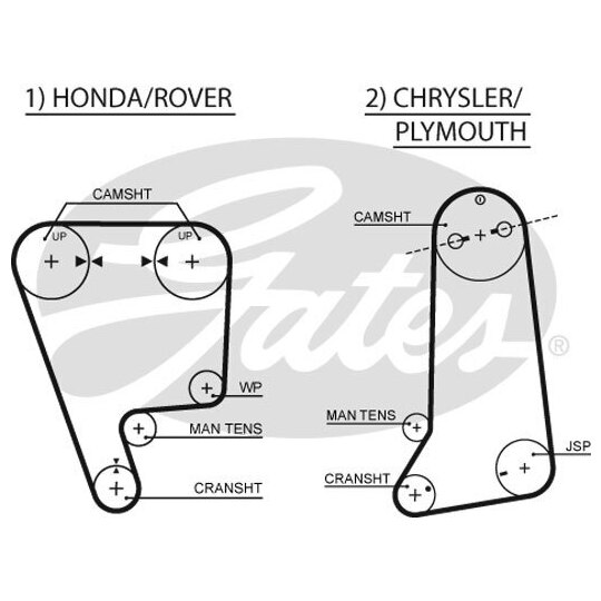 T142RB - Timing Belt 