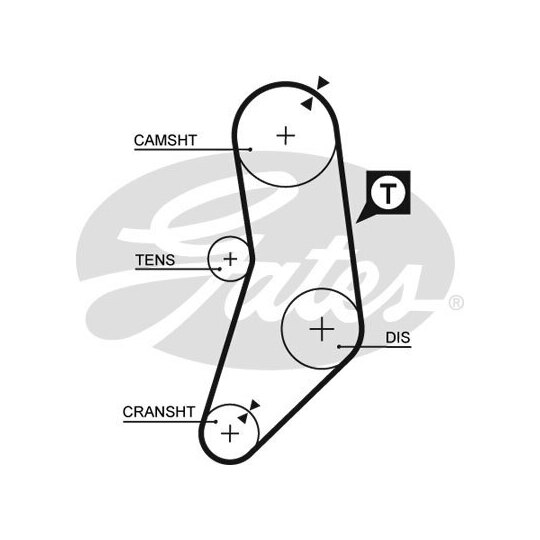 T131RB - Timing Belt 