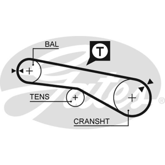 K015254XS - Tand/styrremssats 