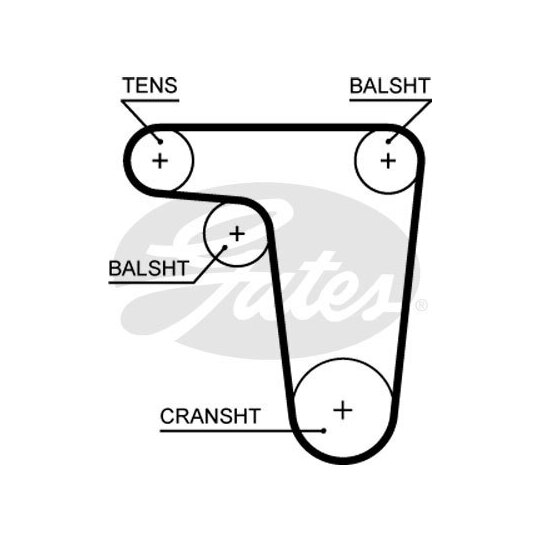 K025420XS - Timing Belt Set 