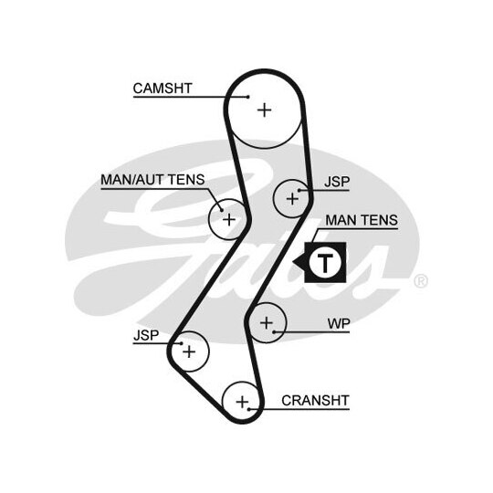 K035451XS - Timing Belt Set 