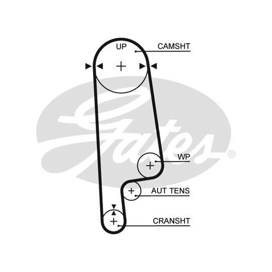 KP15234XS - Water Pump & Timing Belt Set 