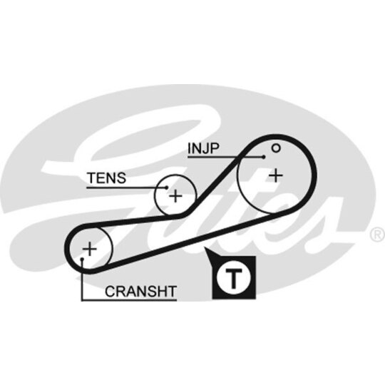 K035451XS - Timing Belt Set 