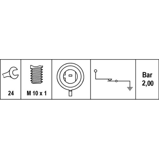 6ZL 003 259-211 - Õlisurvelülitus 