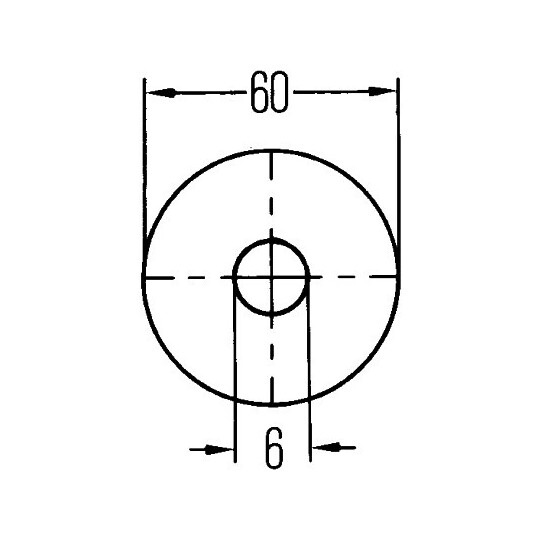 8RA 002 014-232 - Reflex Reflector 