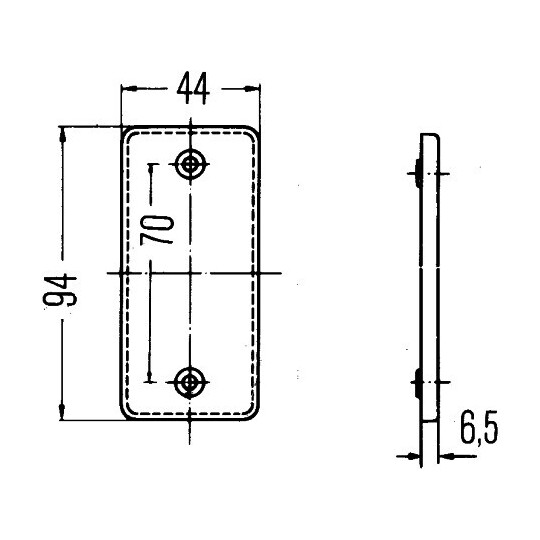 8RA003 326-071 - Reflex Reflector 