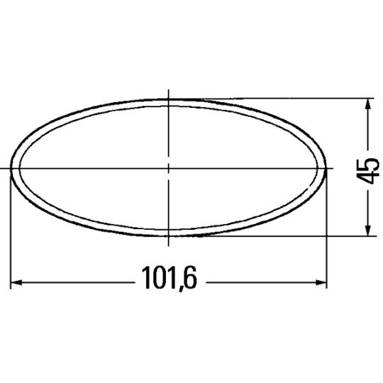 8RA 343 160-002 - Reflex Reflector 