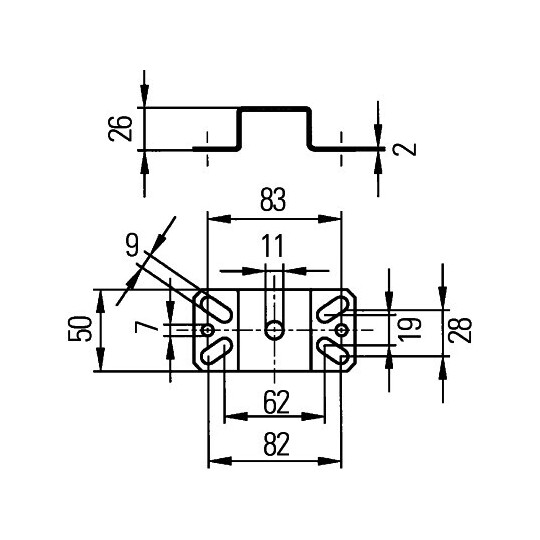 9XD 130 261-001 - Holder 