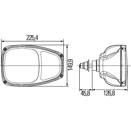 1EE 996 174-221 - Headlight 