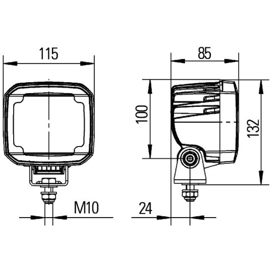 1GA 995 606-031 - Työvalo 