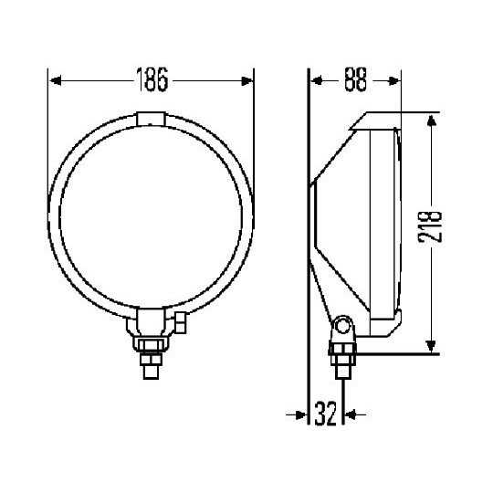 1N7 004 700-281 - Fog Light 