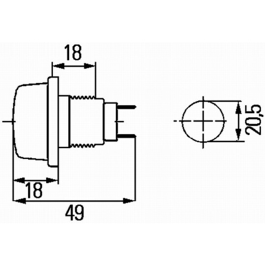 2PF 003 563-177 - Position Light 