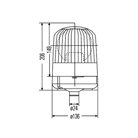 2RL 007 553-001 - Rotating Beacon 