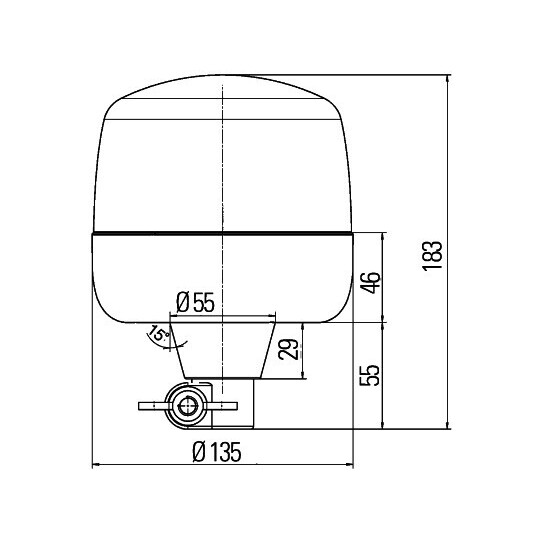 2RL 010 979-017 - Rotating Beacon 