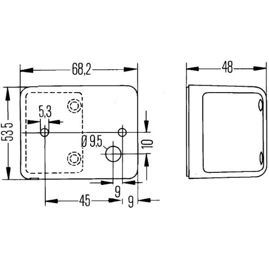 2SA 006 679-027 - Tail Light 