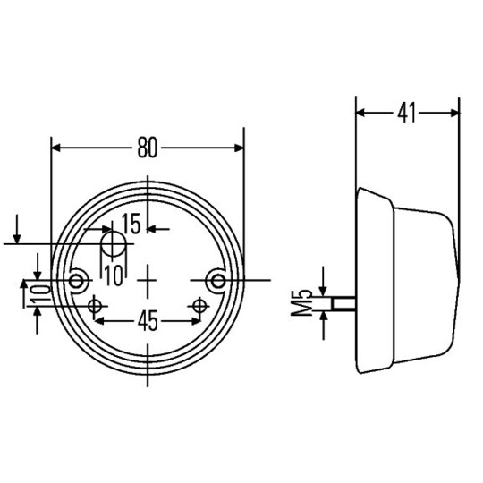 2SA 001 259-751 - Tail Light 