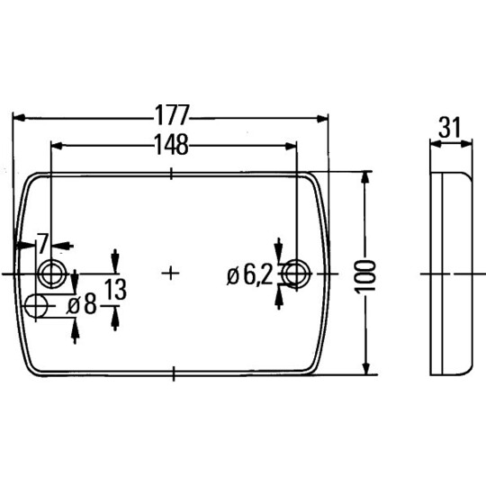 2SB 980 606-201 - Combination Rearlight 