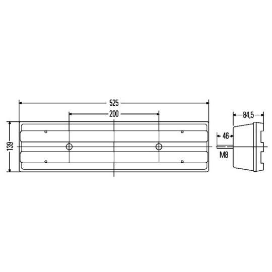 2VD 007 500-111 - Combination Rearlight 