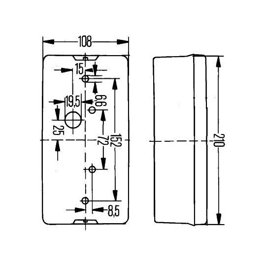 2VP 006 040-301 - Combination Rearlight 