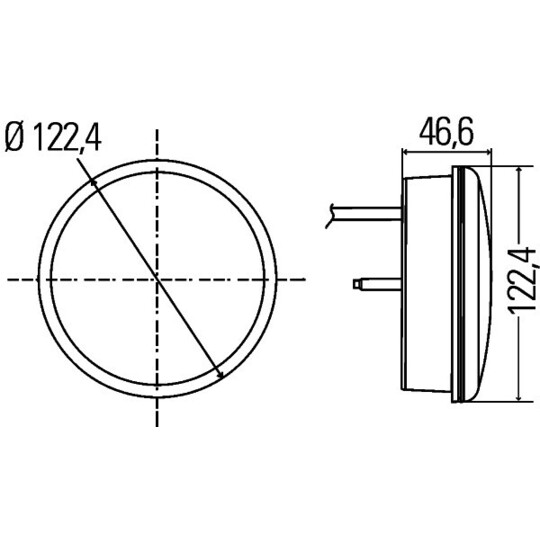 2ZR 344 200-057 - Peruutusvalo 