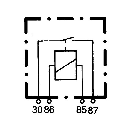 4RA 003 437-091 - Relay, main current 