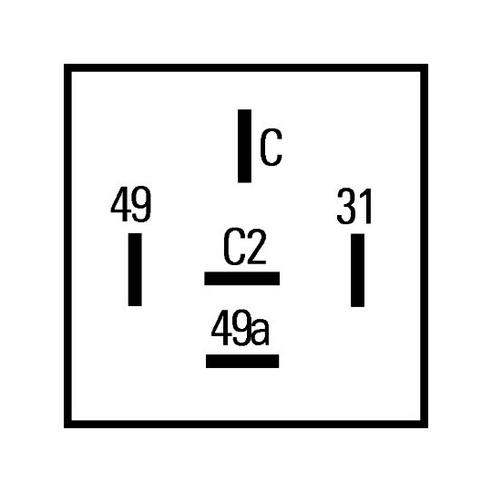 4DN 009 492-101 - Flasher Unit 