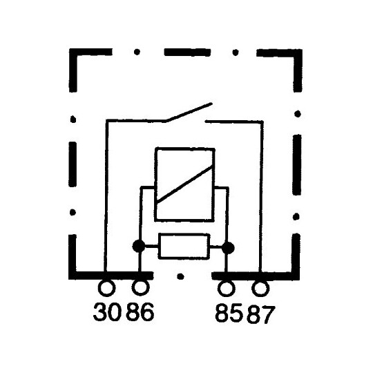 4RA 007 957-017 - Rele, työvirta 