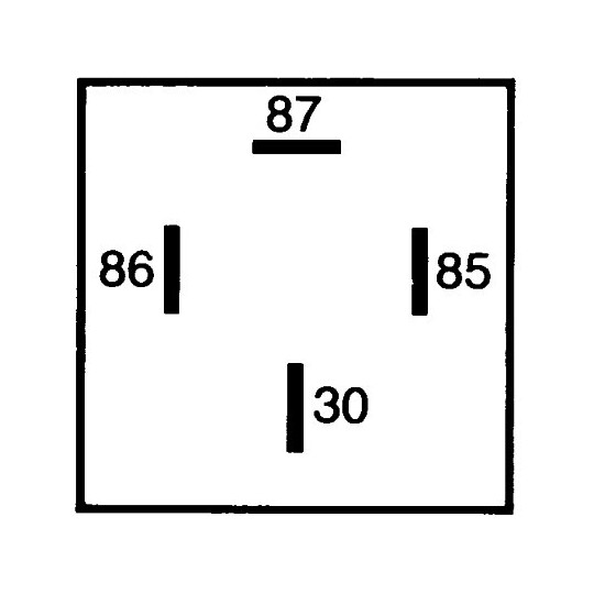 4RA 007 957-017 - Rele, työvirta 