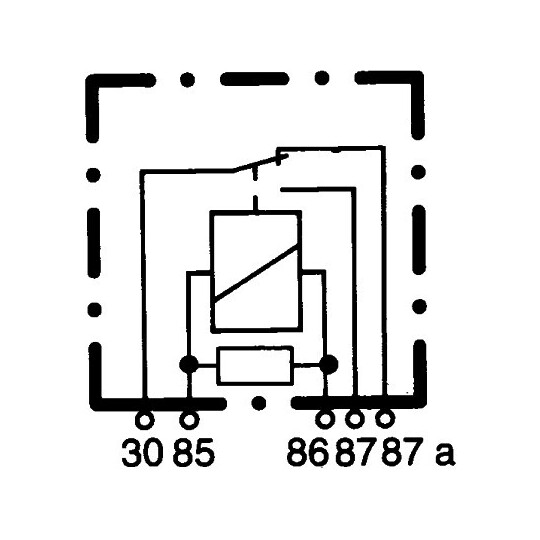 4RD 007 794-037 - Relay, main current 