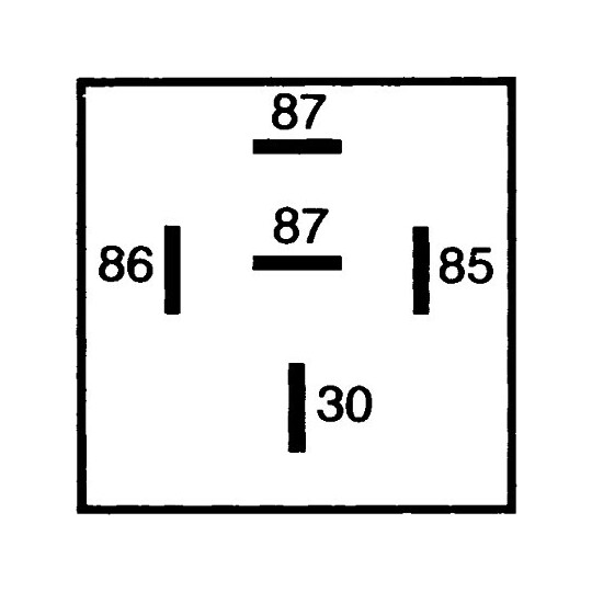 4RA 933 791-091 - Relay, main current 