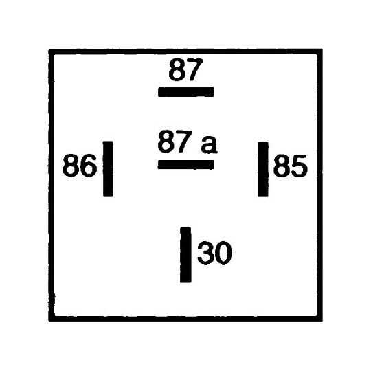 4RD 007 903-027 - Relay, main current 