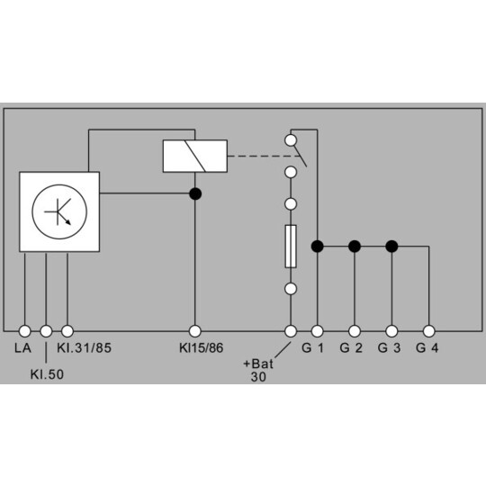 4RV 008 188-001 - Control Unit, glow plug system 