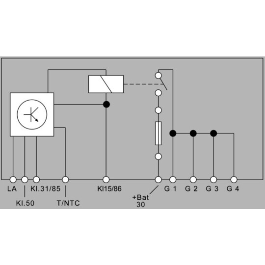 4RV 008 188-051 - Control Unit, glow plug system 