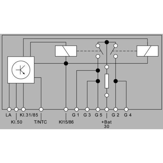 4RV 008 188-061 - Control Unit, glow plug system 