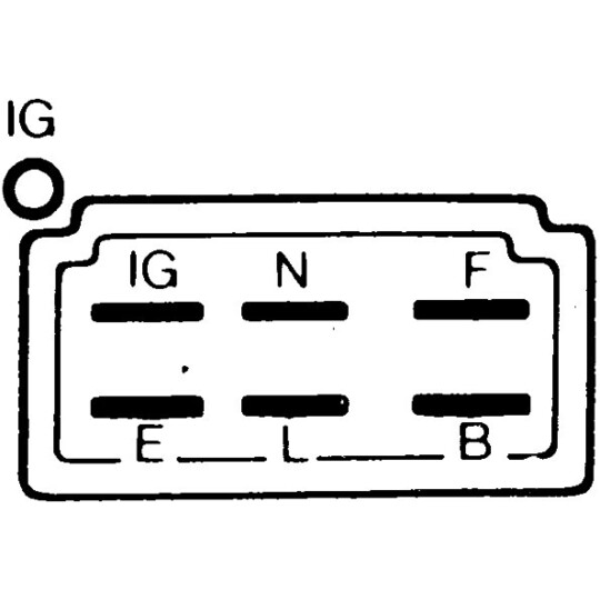 5DR 004 243-091 - Generatorregulator 