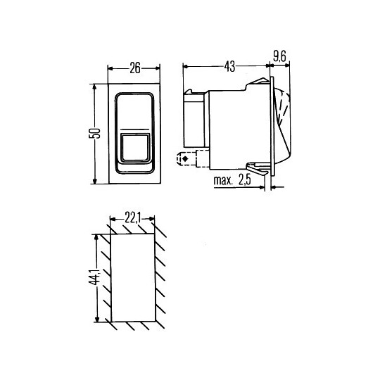 6EH 004 570-021 - Switch 