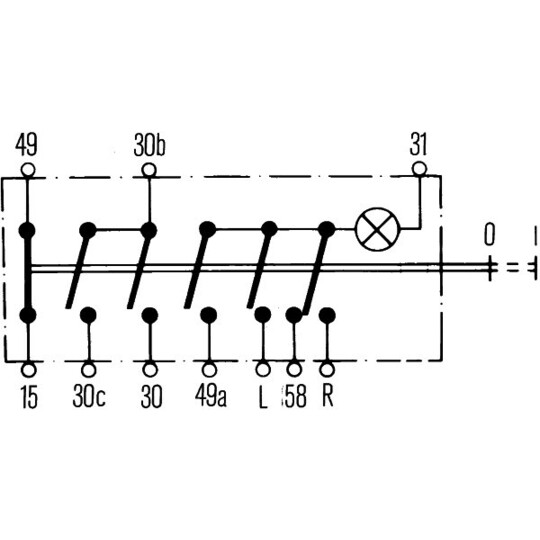 6HF 002 372-041 - Ohutulede lüliti 