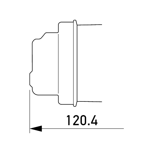 9GH 145 943-001 - Cap, spot light 