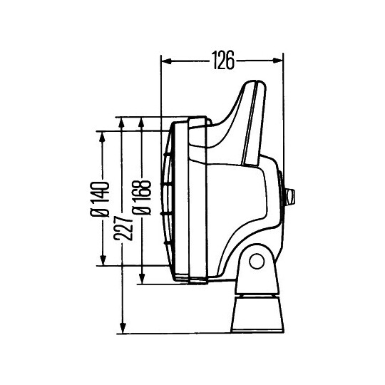 1G4 003 470-051 - Työvalo 