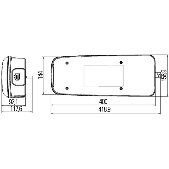 2VP 011 511-241 - Combination Rearlight 