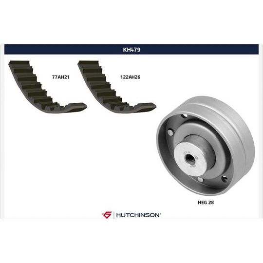 KH 479 - Timing Belt Set 