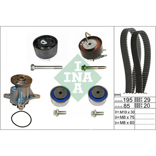 530 0469 30 - Water Pump & Timing Belt Set 