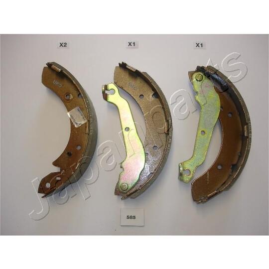 GF-585AF - Brake Shoe Set 