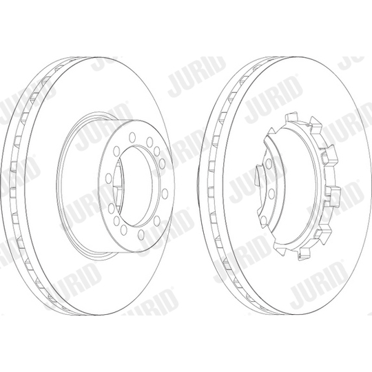 569156J - Brake Disc 