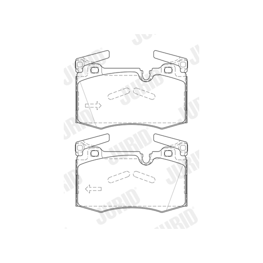573423J - Brake Pad Set, disc brake 