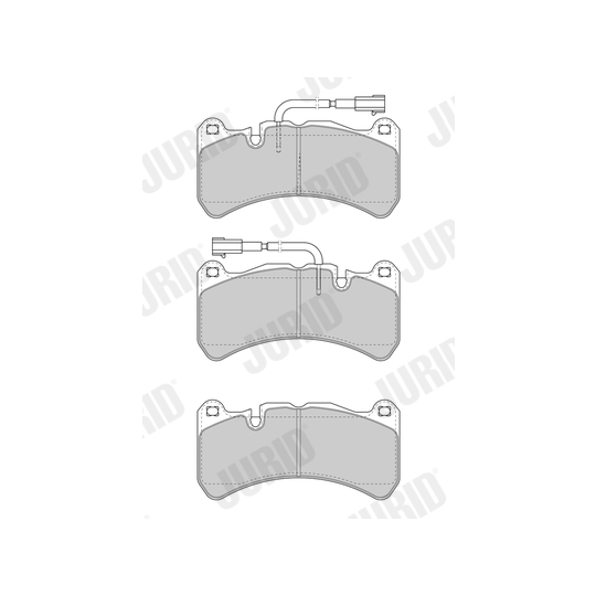 573663J - Brake Pad Set, disc brake 