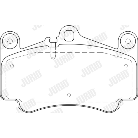 573645J - Brake Pad Set, disc brake 